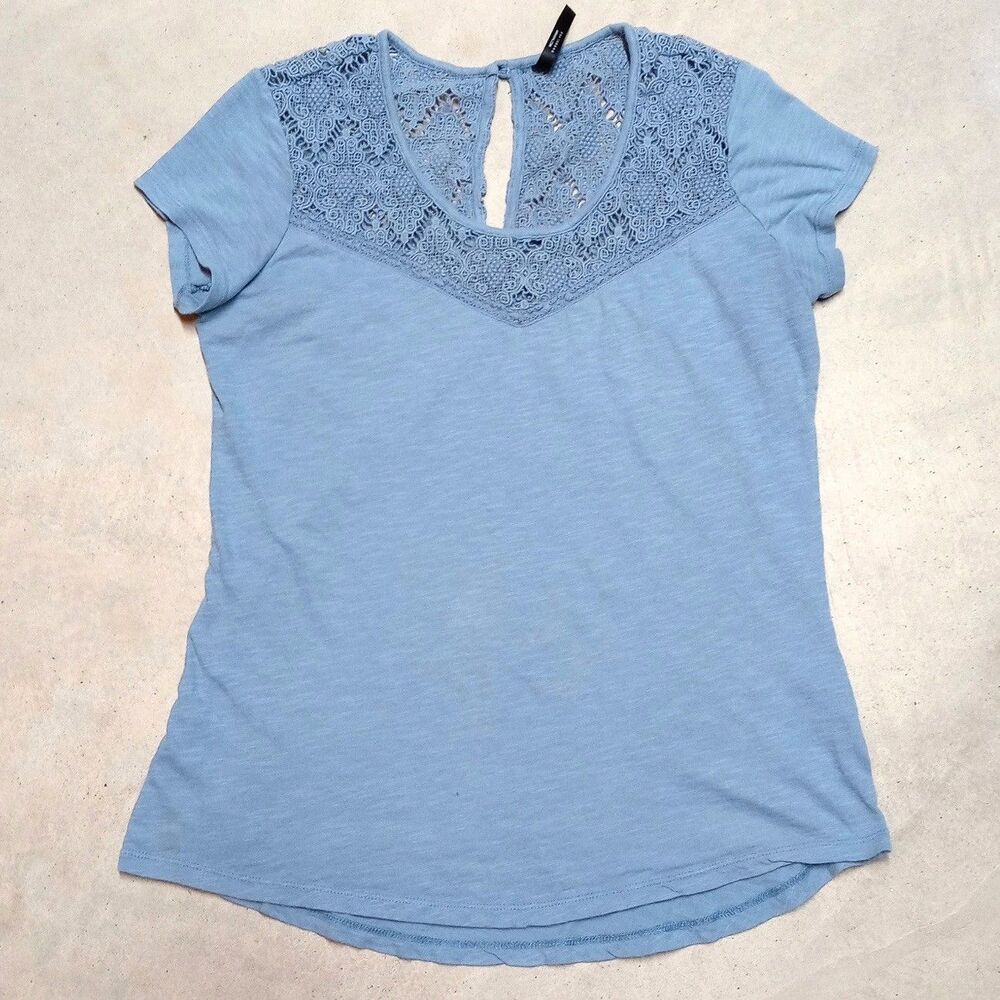 Kuhl Women's Top Size Medium Short Sleeve Keyhole Back Shirt Blouse